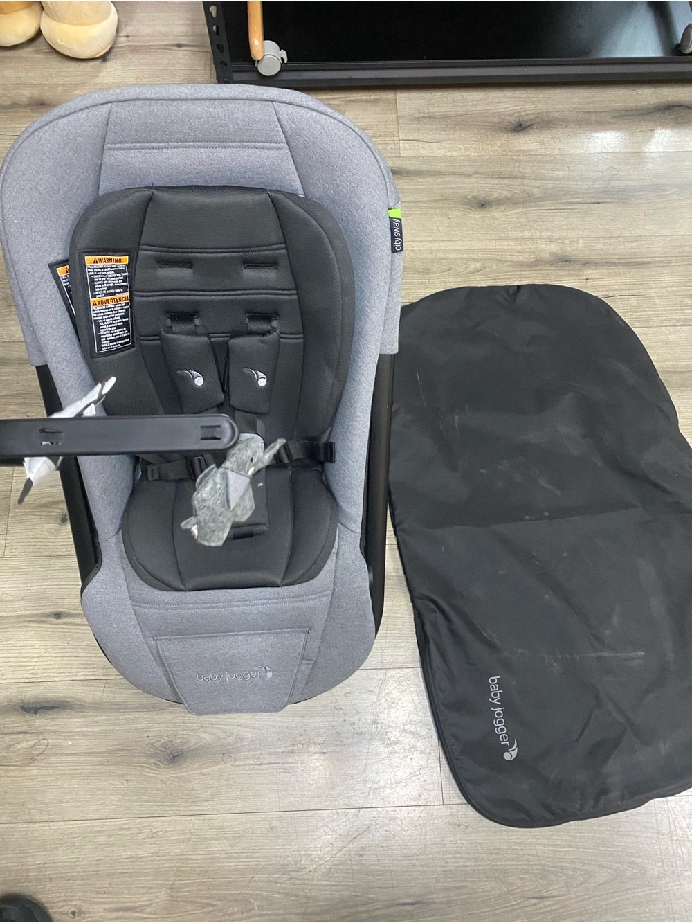 Baby Jogger City Sway 2-In-1 Rocker And Bouncer, Graphite